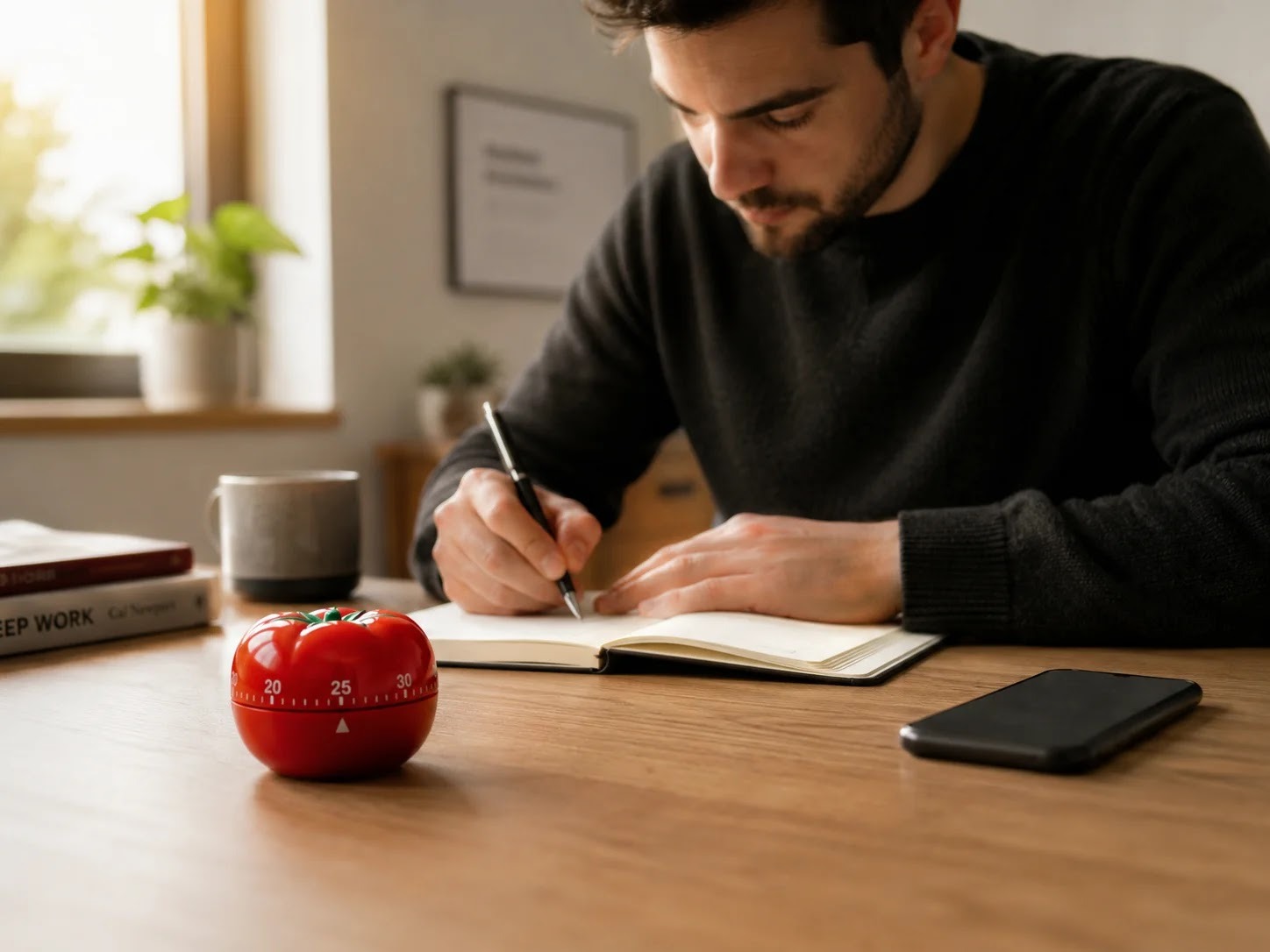 Focused work with the Pomodoro technique &ndash; 25 minutes of work