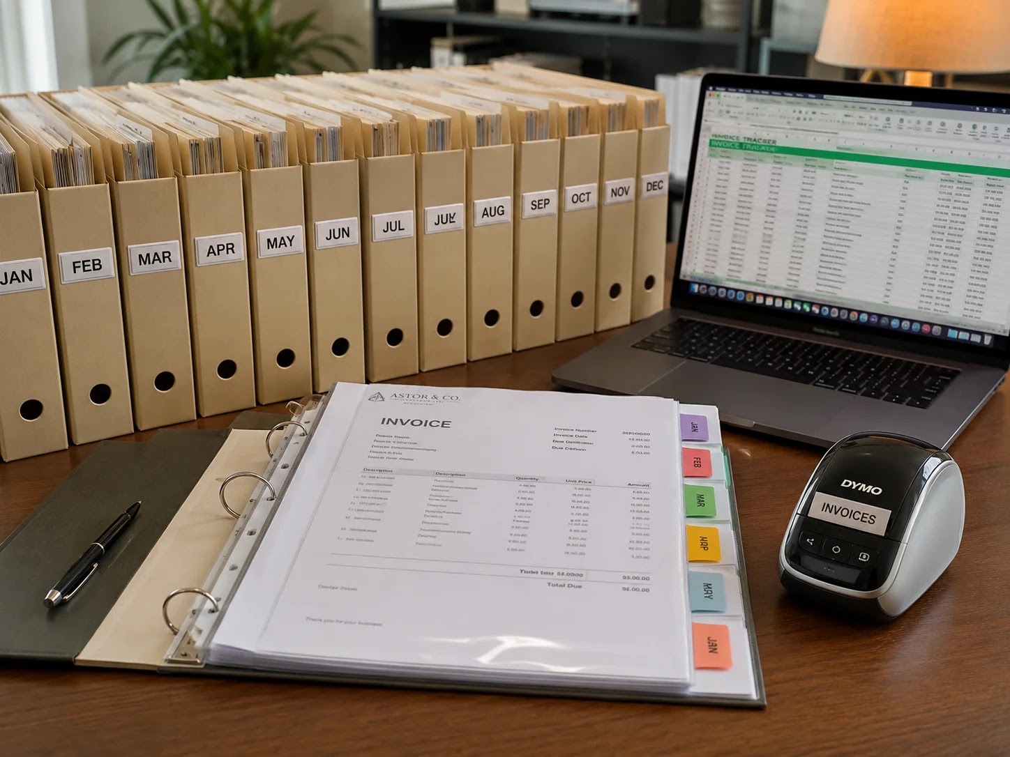 Storing issued invoices – traceable numbering without gaps