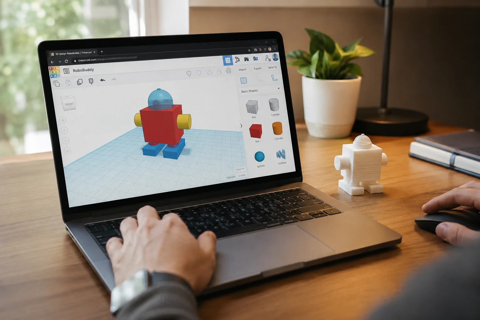 Modeliranje 3D modela v brezplačnem orodju Tinkercad