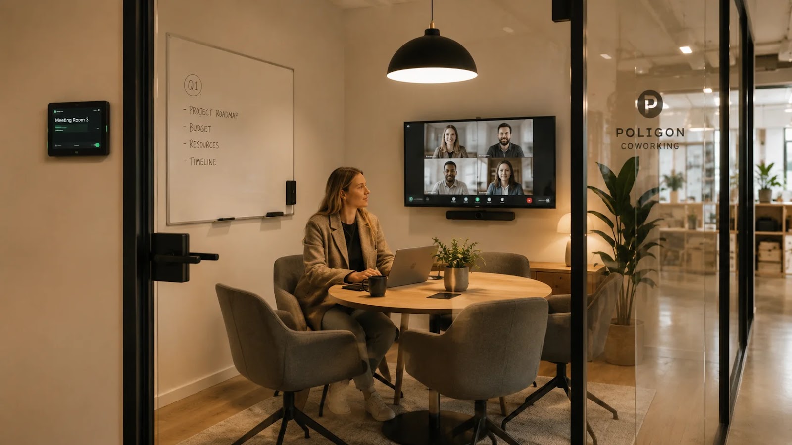 Zasebna sejna soba v coworking prostoru makerSP_CE