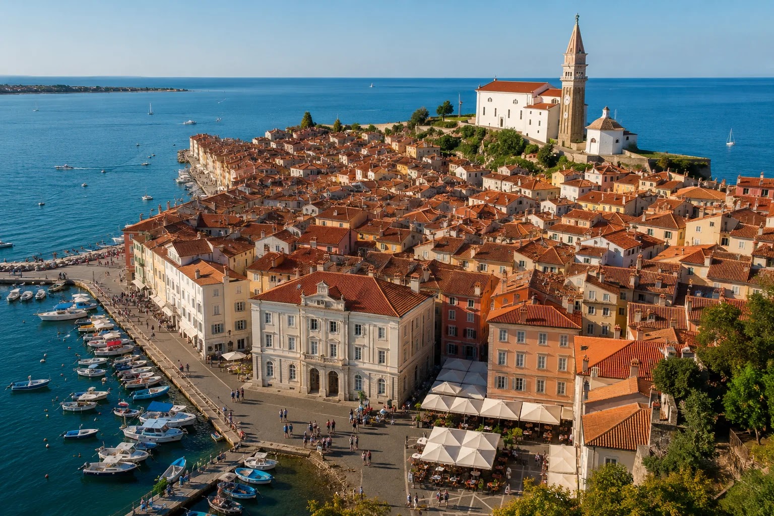Obalno mesto Piran, vikend možnost iz Ljubljane
