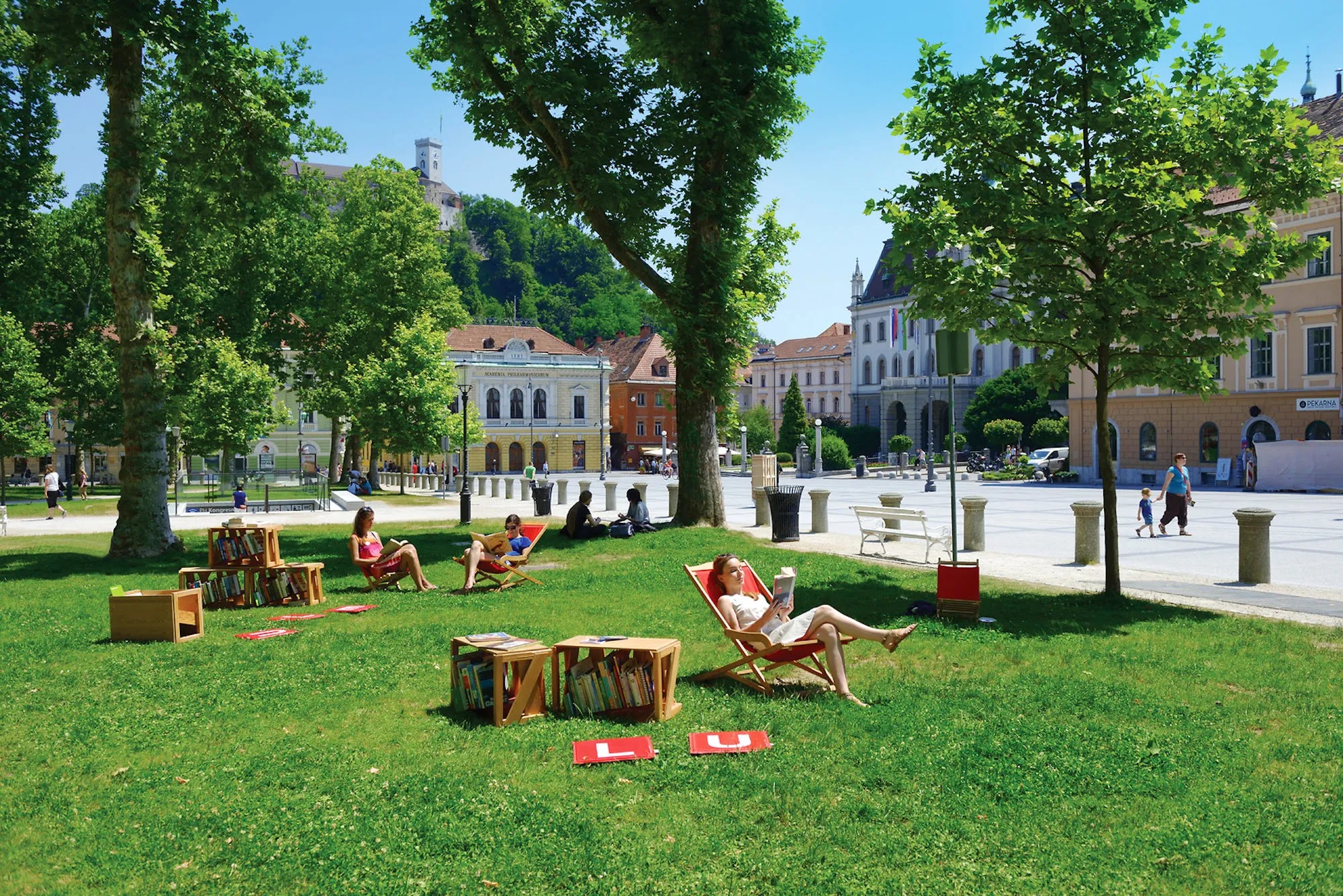 Park Tivoli Ljubljana – 1 min od coworkinga makerSP_CE