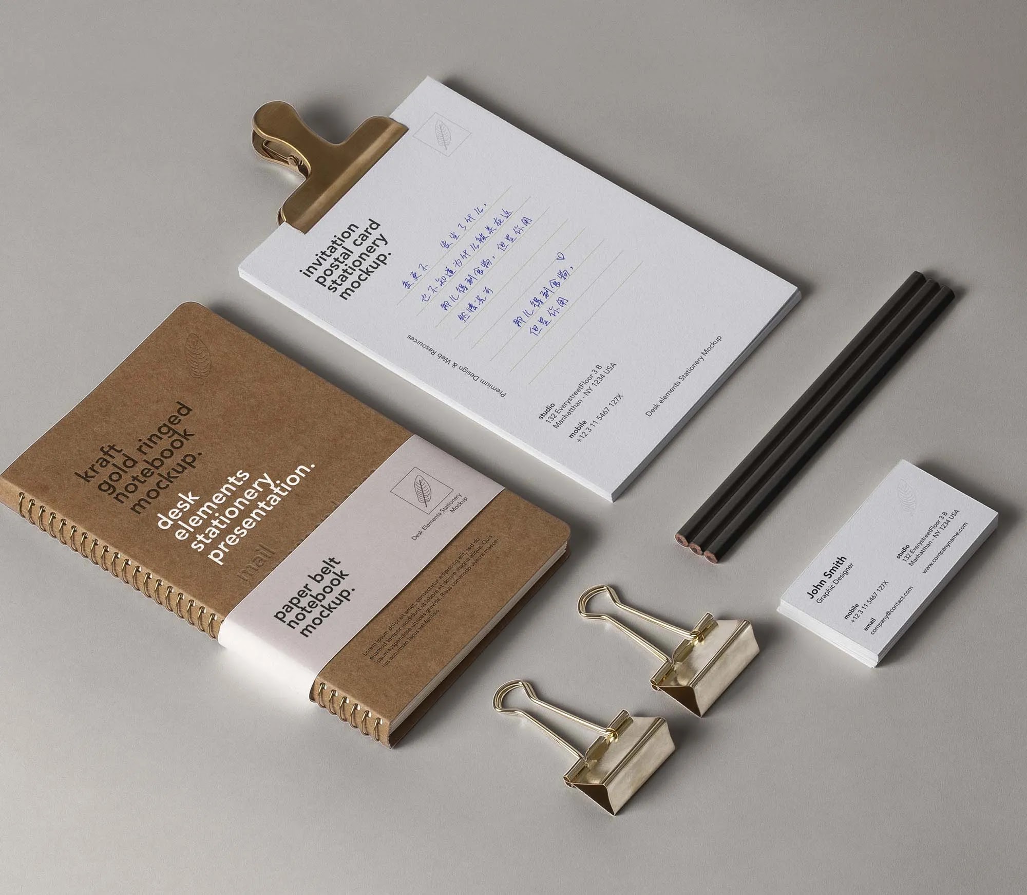 Visual identity and branding of a new company